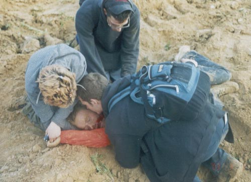 Rachel Corrie's blood is a 'witness to Israeli crimes