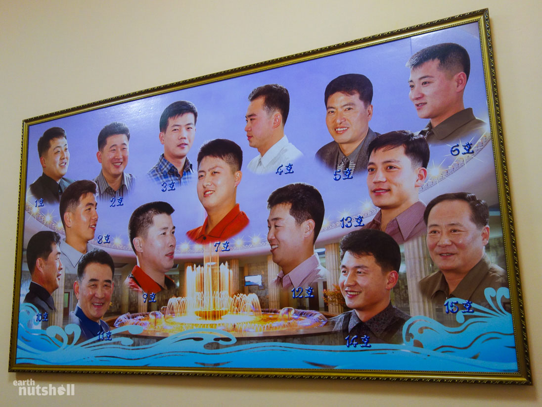  Fancy a haircut? There’s a wide variety, choose wisely! In all seriousness, the rumour that North Koreans can choose only from state-approved haircuts is false, but it is illegal to dye your hair anything but black.