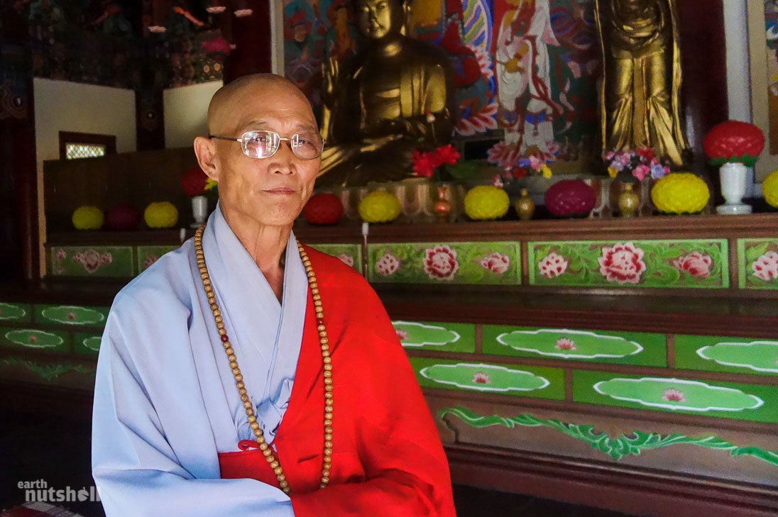  A North Korean monk at the Pohyon Buddhist Temple at Mt. Myohyang. Minority religion took me off guard in North Korea, an otherwise atheist nation with a mandatory belief system of the Juche ideology, the brainchild of President Kim Il-Sung himself. Buddhist temples in North Korea are cultural relics of the past and those who worship have approval. There was even a Russian Orthodox Church in Pyongyang and there’s a mosque in the diplomatic compound. Unauthorised religious activity, especially proselytising in North Korea carries harsh punishment and has been the catalyst behind most foreigner detainments.