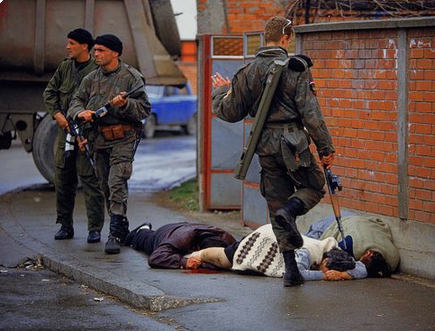 The First Day of Bosnian Genocide, 31 March 1992. Serb forces hunt down and kill Bosniak civilians in the city of Bijeljina.