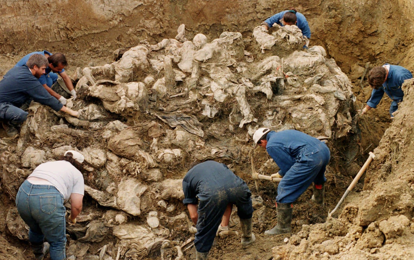 During the first three months of war, from April to June 1992, the Bosnian Serb forces, with support from the JNA, destroyed 296 predominantly Bosniak villages in the region around Srebrenica, forcibly uprooted some 70,000 Bosniaks from their homes and systematically massacred at least 3,166 Bosniaks.