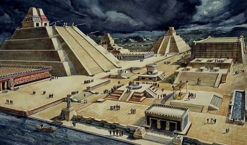 Tenochtitlan was one of the largest and most densely populated cities in the world