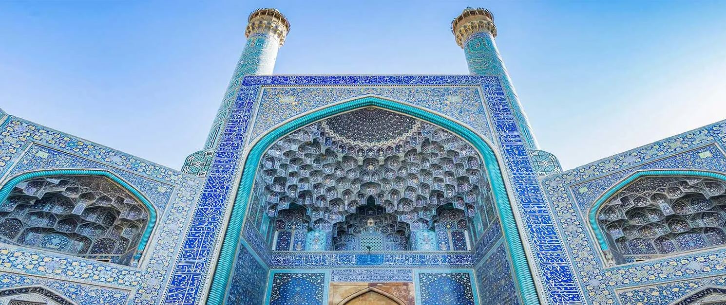  Located in the historic centre of Isfahan, the Masjed-e Jāmé (‘Friday mosque’) can be seen as a stunning illustration of the evolution of mosque architecture over twelve centuries, starting in ad 841. It is the oldest preserved edifice of its type in Iran and a prototype for later mosque designs throughout Central Asia. The complex, covering more than 20,000 m2, is also the first Islamic building that adapted the four-courtyard layout of Sassanid palaces to Islamic religious architecture. Its double-shelled ribbed domes represent an architectural innovation that inspired builders throughout the region. The site also features remarkable decorative details representative of stylistic developments over more than a thousand years of Islamic art.
